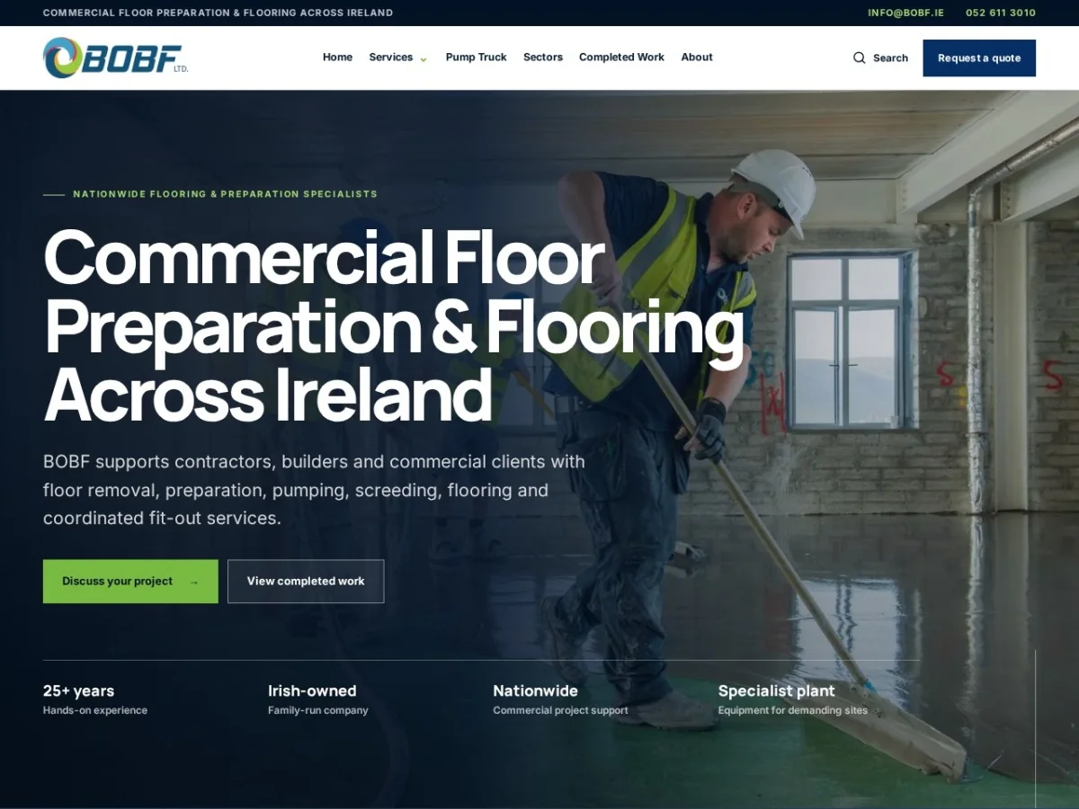 BOBF website preview